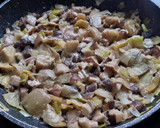 Foto del paso 4 de la receta: Espirales con shitaki y alcachofas