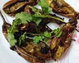 A picture of step 10 of Stuffed Brinjal.
