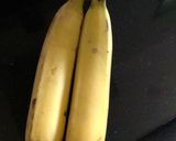 A picture of step 1 of Banana sabji.