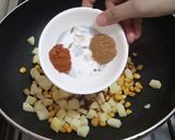 A picture of step 2 of Corn Chat.