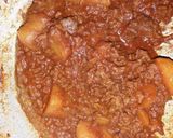 A picture of step 6 of Aloo Keema Masala in Bengali Style.
