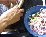 A picture of step 4 of Grilled stuffed fish.