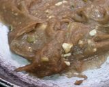 A picture of step 5 of Water chestnut halwa.