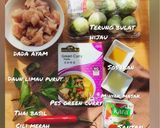 Gambar langkah 1 resipi 🇹🇭THAI GREEN CURRY.