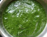 A picture of step 2 of Palak Hariyali.