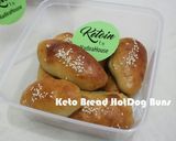 Foto langkah ke 11 dari resep Burger Bun Keto & Hot dog Mini Bun Keto #ketoinpremixbreadflour.