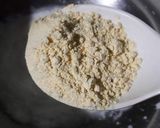 A picture of step 6 of Kadhi badi.