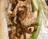 عکس مرحله 4 از دستور ساندویچ فیله مرغ🥪🥪🐓🐓🥬🥬🍅🍅