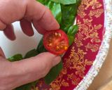 Foto del paso 1 de la receta: Ensalada con forma de corona navideña 🎨 Los colores unidos de la naturaleza en Navidad veraniega 🎄