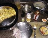 A picture of step 1 of Spicy fiesta omelette.