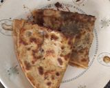 A picture of step 4 of Nuttela Paratha.