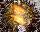 A picture of step 4 of Singhade atta ka Patties.