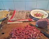 Foto del paso 4 de la receta: Lasaña de fiambre y carne