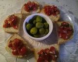 Tomato, garlic and basil bruschetta recipe step 2 photo