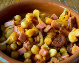 Foto del paso 4 de la receta: Garbanzos fritos con chorizo