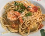 Spagetti rákocskákkal olaszosan recept fázis 7 fotója
