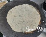 A picture of step 2 of Rotis with Dill Greens.