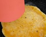 A picture of step 2 of My Plain Crisp Omelette and Salsa 😋.