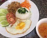 Hình bước làm 3 của món Bì trộn