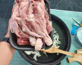 Foto del paso 9 de la receta Muslos de pollo con patatas en el pizzapan