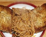 A picture of step 7 of Quarantine garlic bread.