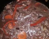 Foto del paso 3 de la receta: Carne braseada al vino tinto con puré