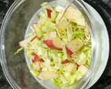 A picture of step 3 of Apple and cabbage Salad.