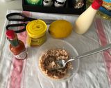 Foto langkah ke 1 dari resep My Delicious Tuna Sandwich with Secret Recipe.