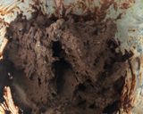 A picture of step 4 of Chocolatey black bean bites - vegan.