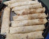 Foto del paso 3 de la receta: Canelones de ricota, espinaca, jamón y queso 🌯😉