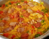 Foto del paso 4 de la receta: Fideos con butifarra y chorizo