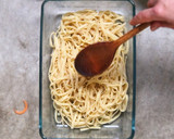 Foto del paso 2 de la receta: Receta de espaguetis, con espirales de zanahorias atún y queso