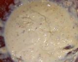 A picture of step 1 of Bhagray Dahi Baray.