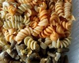 Foto del paso 1 de la receta: Fideos de verduras y chauchas con salsa blanca