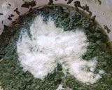 A picture of step 3 of Methi Palak And Amaranth Saag.