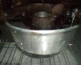 Foto langkah ke 6 dari resep Bolu Pisang Coklat Lumer.