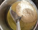 A picture of step 2 of Amaranth halwa with jaggery.