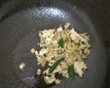 A picture of step 4 of Nutty lemony cabbage roll in green sauce.