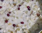 A picture of step 2 of Sago panna.