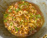 Foto langkah ke 6 dari resep Cumi Asam Manis Saus Tiram.