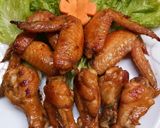 Foto langkah ke 5 dari resep Honey Spicy Chicken Wings.