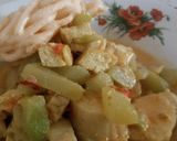 Foto langkah ke 4 dari resep Lontong sayur labu siam.