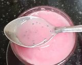 A picture of step 2 of Isabgol Rose Sharbet.
