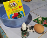 Foto langkah ke 1 dari resep Agar-Agar Hijau Lumut.