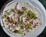 अफगाणी फतीर प्याजा (afgani fatir pyaza recipe in marathi) रेसिपी स्टेप 3 फोटो 