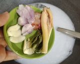 Foto langkah ke 4 dari resep Santan Jantung Pisang (Bumbu Cemplung).