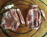 A picture of step 2 of California Farm Griddled Barbecued Pork Steaks.