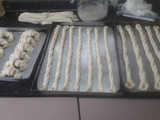 Hojaldre de grasa para facturas