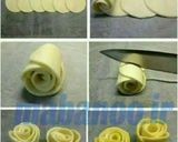 عکس مرحله 4 از دستور نون شیرمال گل گلی 😋😋