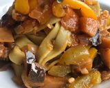 Foto del paso 8 de la receta: Cintas de espinacas con verduritas. (plato vegano-vegetariano)